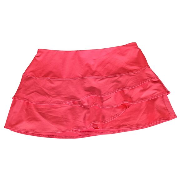 Lucky In Love Skort M Womens Pink Athletic Tennis 88% Polyester 12% Lycra Solid - Picture 1 of 5